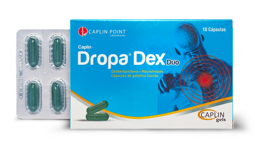 [LB001-001-N-0515] Dropa Dex DUO x 10s Gel Cápsulas Caplin Point Laboratories TVC