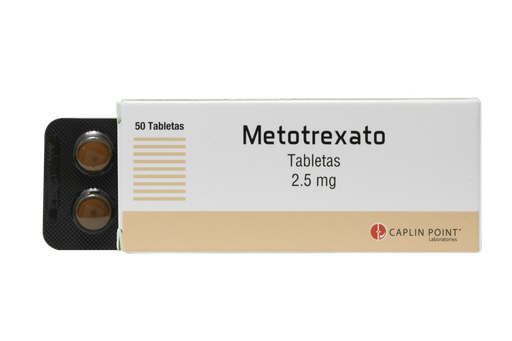 [LB001-001-N-0516] Metotrexato 2.5mg x 10 Tabletas Caplin Point Laboratories