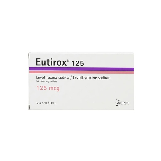 [LB-112-031-N-0022] EUTIROX 125 MCG CAJA x 50 Tabs Merck