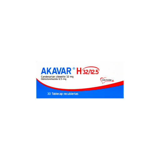 [LB114-001-N-0004] AKAVAR H 32 MG/12.5 CAJA X 30 TABLETAS RECUBIERTAS