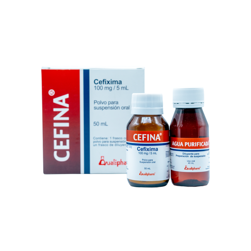 [LB114-001-N-0025] CEFINA 100MG/5ML 100ML POLVO SUSPENSION