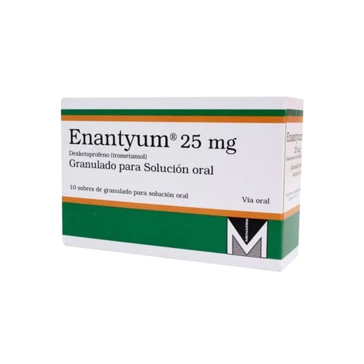 [LB-087-053-N-0055] Enantyum 25Mg Blister x 10 Comp Laboratorios Menarini