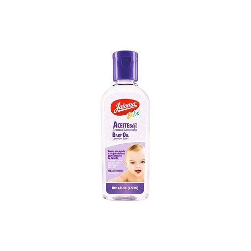 [JA001-001-N-0004] ACEITE PARA BEBE AROMA LAVANDA 120ML JALOMA