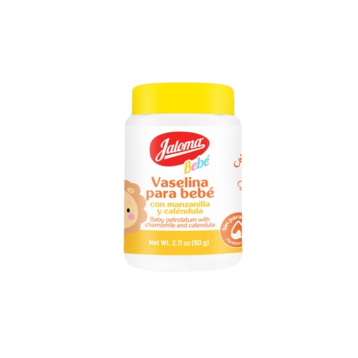 [JA001-001-N-0015] VASELINA PARA BEBE CON MANZANILLA Y CALENDULA X 60 GR JALOMA