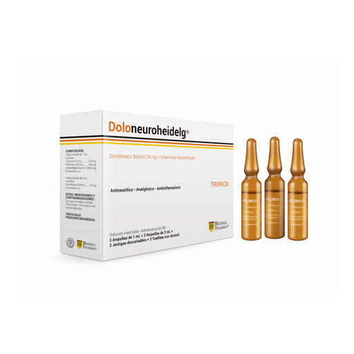 [MF-236-038-N-0005] Doloneuroheidelg Tripack 3 Ampollas
