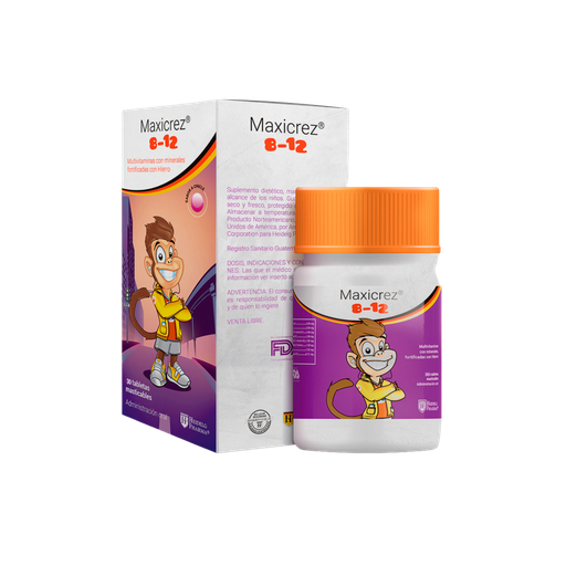 [MF-236-038-N-0012] Maxicrez 8-12 x 30 Tabs. MercaFarma