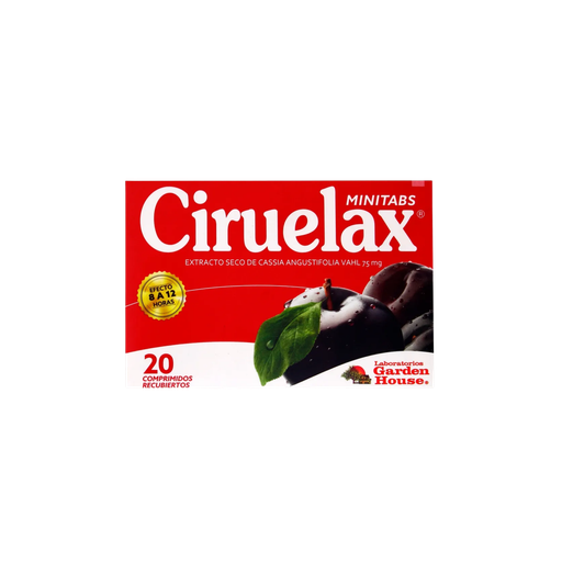 [LB-197-021-N-0007] Ciruelax Minitab 75 Mg Caja x 100 Comprimidos GARDEN HOUSE-CONSUMO