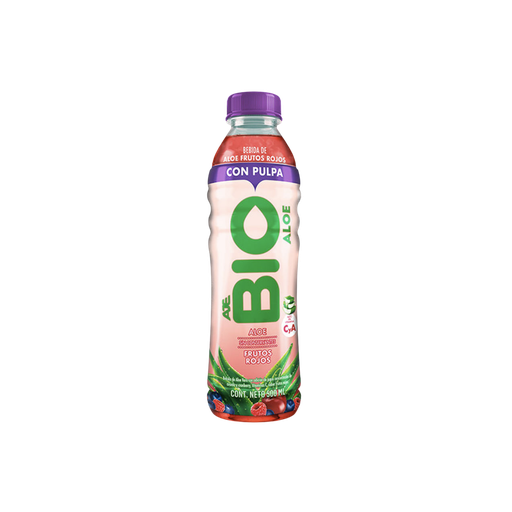 [AJ001-001-N-0011] BIO ALOE FRUTOS ROJOS PET NO RETORNABLE 500 ML