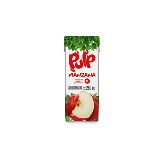 [AJ001-001-N-0015] PULP MANZANA TETRA PACK 250 ML