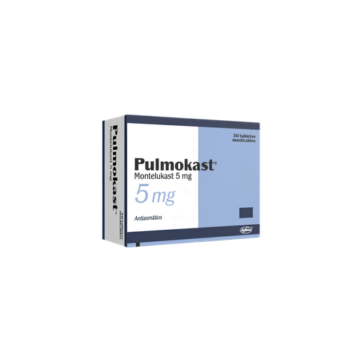 [LB073-003-N-0388] PULMOKAST 5MG CAJA 30 TABLETAS MASTICABLES INDUSTRIA FARMACEUTICA