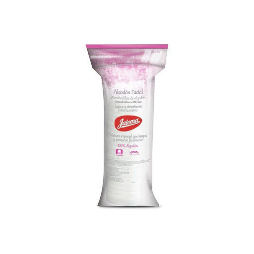 [JA001-001-N-0019] ALGODON FACIAL TUBO C/100 PIEZAS JALOMA