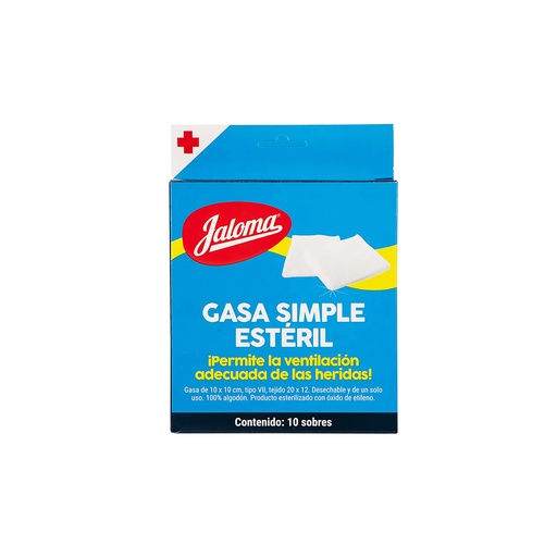 [JA001-001-N-0021] GASA 7.5 X 5 CM C/10 SOBRES JALOMA