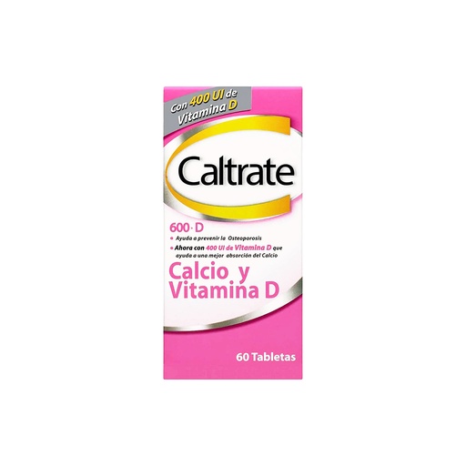 [GSK01-010-N-0025] CALTRATE 600+D 600MG/400UI 60 TABLETA GSK