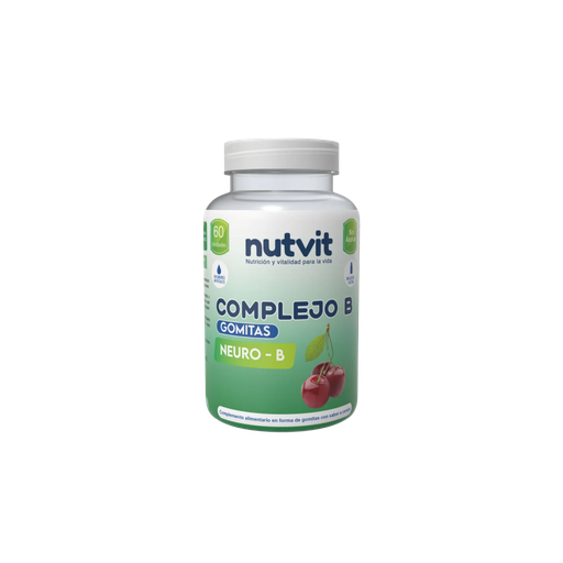 [NV001-001-N-0003] Gummies Complejo B x 60 NUTVIT