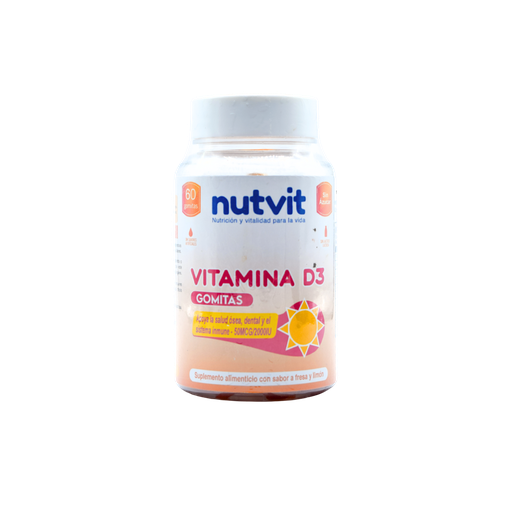 [NV001-001-N-0004] VITAMINA D3 x 60 Gummies S/Azucar