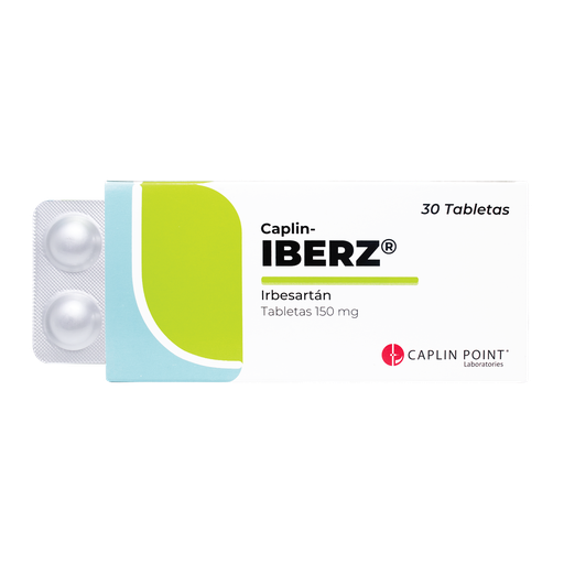 [LB001-001-N-0527] IBERZ (Irbesartán 150mg) x 30 Tabletas CaplinPoint