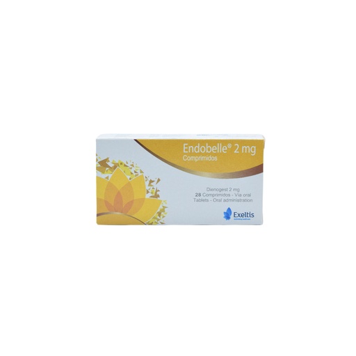[EXTL001-SF-0013] ENDOBELLE 2MG 28 COMPRIMIDO EXELTIS