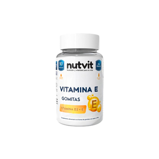 [NV001-001-N-0007] Gummies Vitamina E+D3 x 90 unds Nutvit