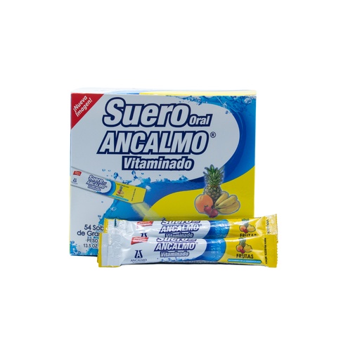 [LB-013-029-N-0008] Suero Vitaminado Sobre (caja x 54 Sobres) ANCALMO