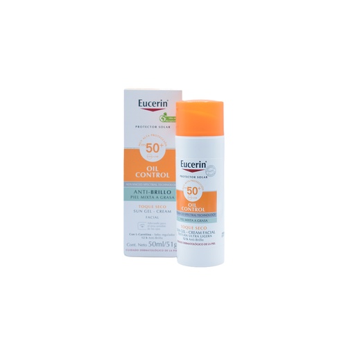 [EUC01-001-N-0011] Eucerin Protector Solar Toque Seco Gel-crema Facial Spf50+ 50ml 