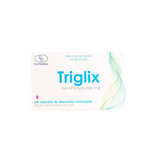 [RUP01-001-N-0006] TRIGLIX 250 mg 40 CAPSULAS RUIPHARMA