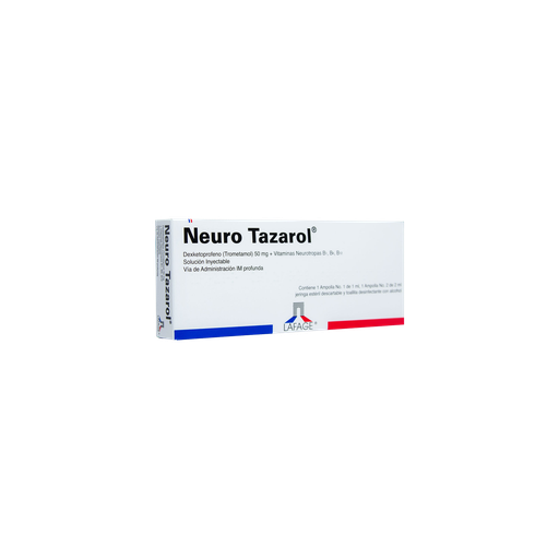 [LF001-001-N-0005] NEURO TAZAROL 50MG X 2 AMPOLLAS LAFAGE