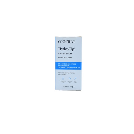 [CMLV1-001-N-0001] Hydro Up Face Serum 30 ML COSMOLIVE