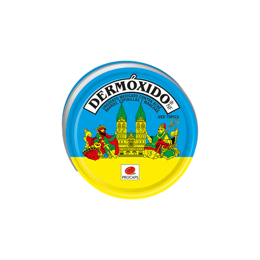 [PROCAPS-DER-N-0003] DERMOXIDO UNGUENTO NF LATA X 12 G PROCAPS