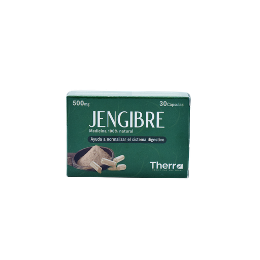 [THERRA-01-N-0003] JENGIBRE 500 MG 30 CAPSULAS THERFAM