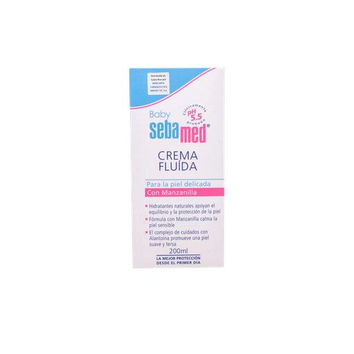 [SBM-BBY-0002] Crema Fluida para Bebé 200 ml Sebamed