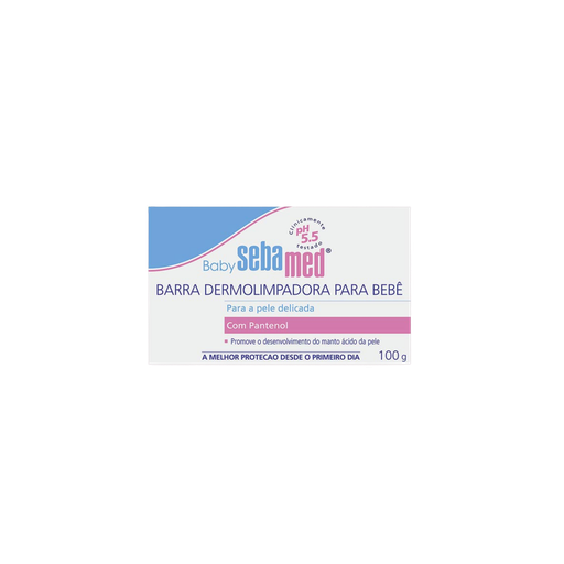 [SBM-BBY-0004] Baby Dermolimpiador Piel Delicada 100g Jabon Barra Sebamed