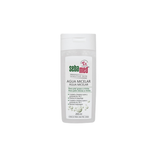 [SBM-DER-0007] Agua Micelar Piel Grasa a Mixta 200 ml Sebamed