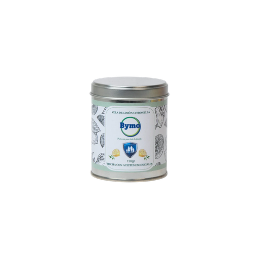 [FVILO-001-N-0006] Bymo Limon+Citronela  Vela Repelente de Zancudos
