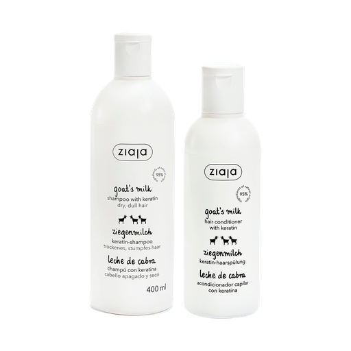 [ZIAJA-001-D-0038] ZIAJA COMBO GOAT´S MILK SHAMPOO+CONDITIONER