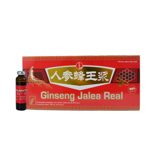 [LB001-001-N-0001] Ginseng Con Jalea Real Ampolla Bebible Caplin Point  CaplinPoint Laboratories Ltd.