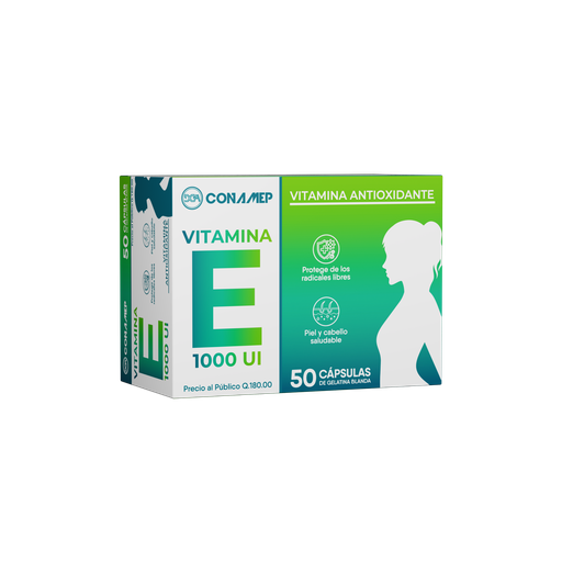 [LB060-002-N-0661] Vitamina E Farmacaps 1000 Ui Capsulas De Gelatina Suave Oral Conamep