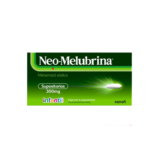 [LB152-002-N-0431] Neomelubrina 300 Mg Supositorios Infantil Sanofi