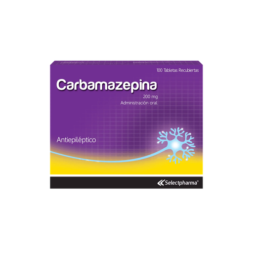 [LB158-002-N-0143] Carbamazepina 200mg Tableta Recubierta SelectPharma