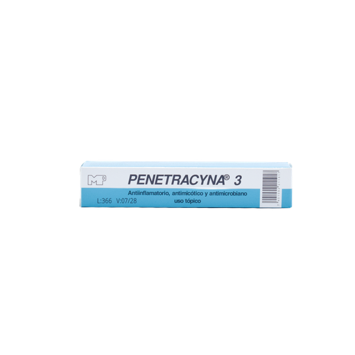 [LB108-002-N-0516] Penetracyna 3 crema topica 15grs Mediproducts, S.A.