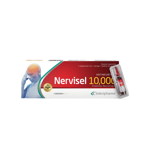 [LB158-002-N-0435] Nervisel Kit 10,000 Ampolla Inyectable 3 ml SelectPharma