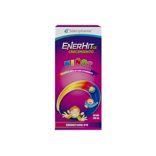 [LB158-002-N-0254] Enerhit Crecimiento Ce Jarabe 240Ml. SelectPharma