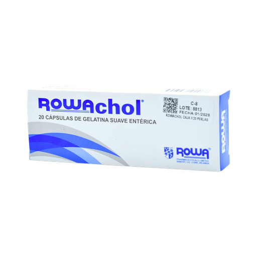 [LB148-012-N-0115] Rowachol Capsulas De Gelatina Suave Enterica Rowa Pharmaceuticals Limited