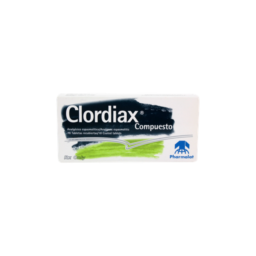 [LB126-022-N-0127] Clordiax Compuesto Tabletas CAJA X 10 Pharmalat