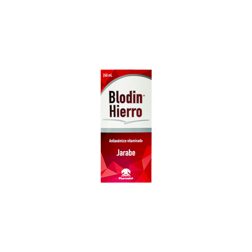 [LB126-022-N-0131] Blodin Hierro Jarabe 240ML Pharmalat