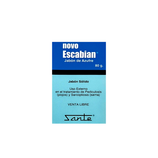 [LB156-002-N-0477] Novo Escabian Jabon De Azufre Sante