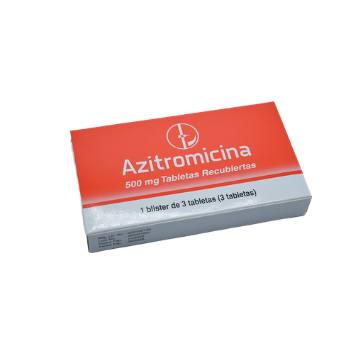 [LB001-001-N-0045] Azitromicina 500mg x 3 tabletas Caplin Point Laboratories TVC