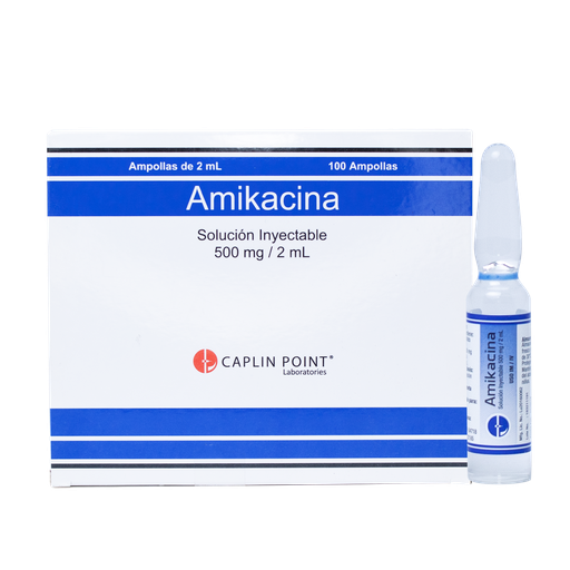 [LB001-001-N-0051] Amikacina  500 Mg.2Ml. Solucion Inyectable Caplin CaplinPoint Laboratories Ltd.