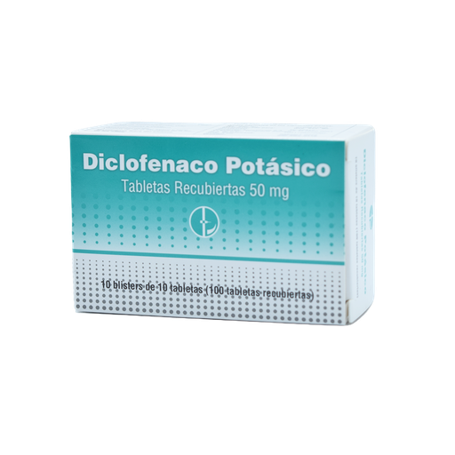 [LB001-001-N-0052] Diclofenaco Potasico 50mg  Tableta Caplin Point Laboratories TVC