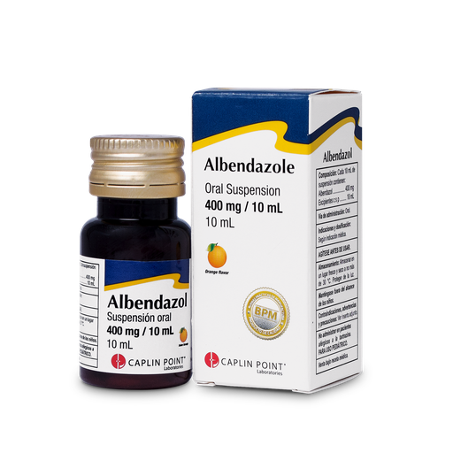 [LB001-001-N-0054] Albendazol 400mg Tableta Caplin Point Laboratories