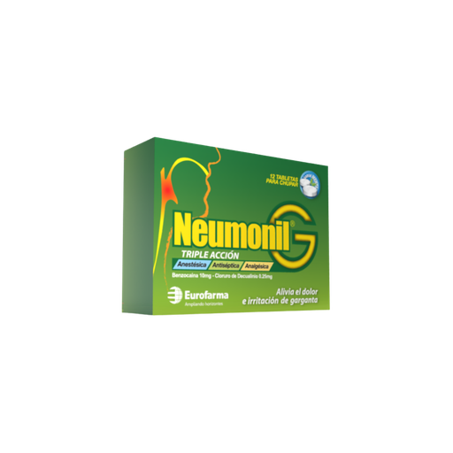 [LB096-002-N-0439] Neumonil G x 2 tabletas masticables Eurofarma